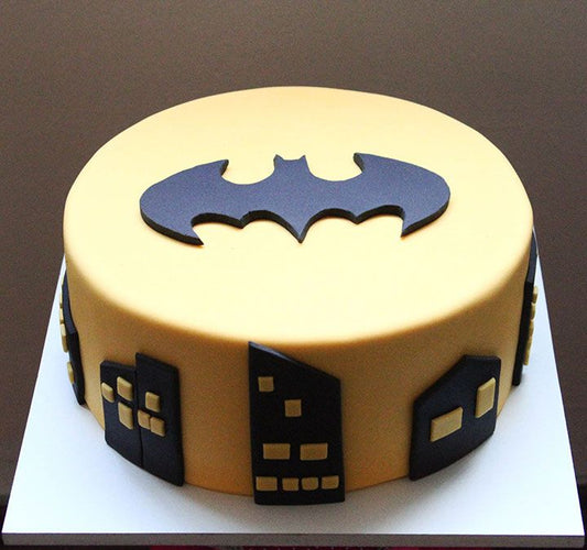 Batman theme cake design ( 13 )