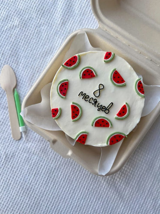 8 months bento cake