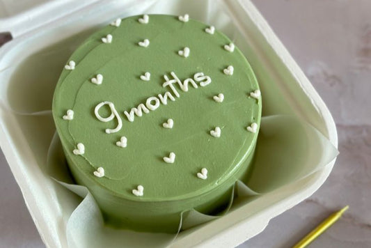 9 months birthday cake for baby birthday