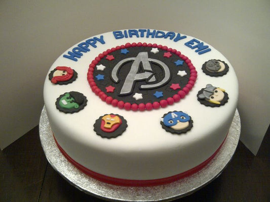 Avengers Cake design ( 3 )