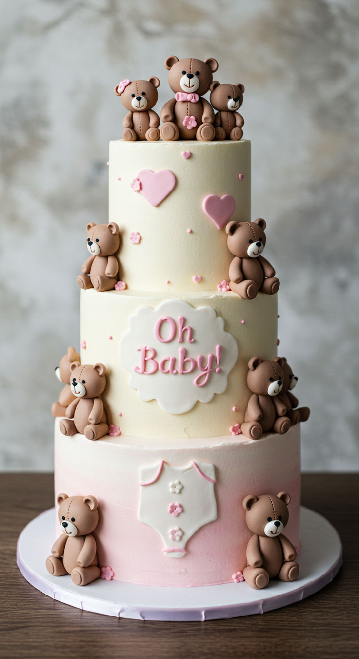 Baby shower cake design (90)