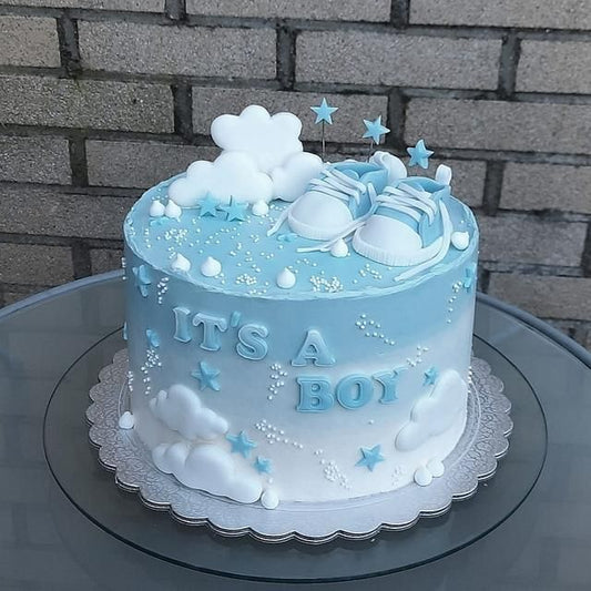 New Born Baby Cake Design 8