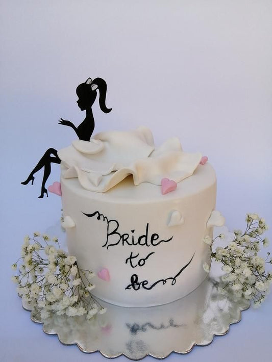 Bride to be cake design ( 19 )