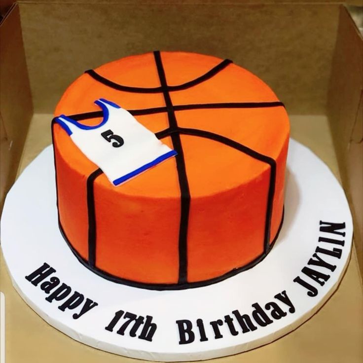 Basketball theme cake design ( 25 )