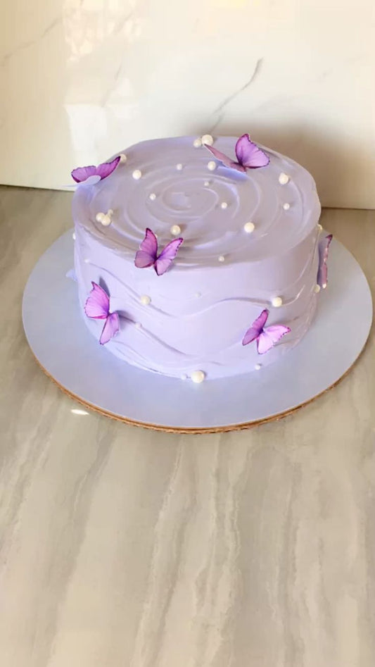 Butterfly theme cake design ( 6 )