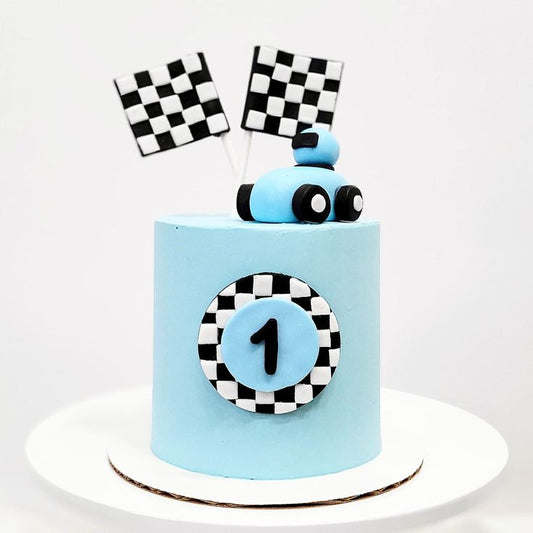 Car theme cake design ( 2 )