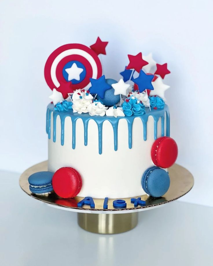 Avengers Cake design ( 11 )