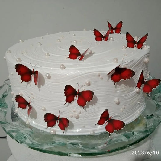 Butterfly theme cake design ( 33 )