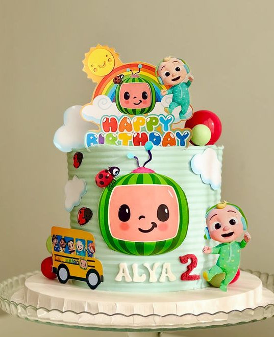 Cocomelon Cake Design 1