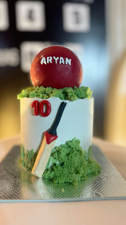 Cricket theme cake design ( 29 )