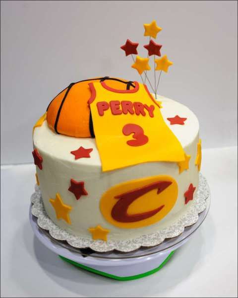 Basketball theme cake design ( 12 )