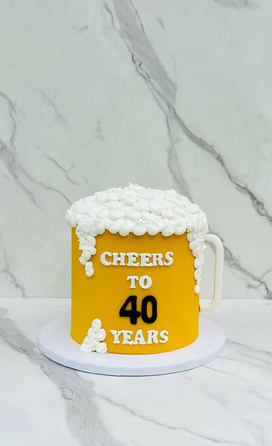 Beer Theme Cake Design 3