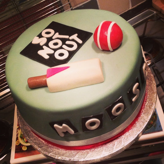 Cricket theme cake design ( 24 )