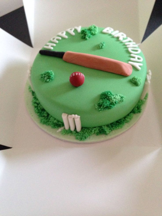 Cricket theme cake design ( 6 )