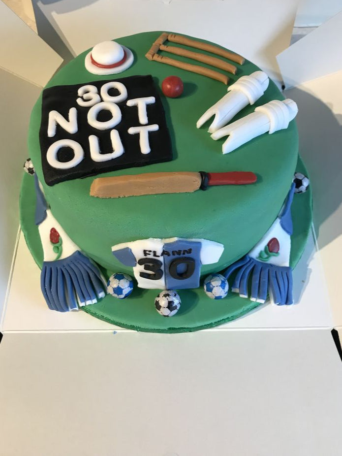 Cricket theme cake design ( 45 )