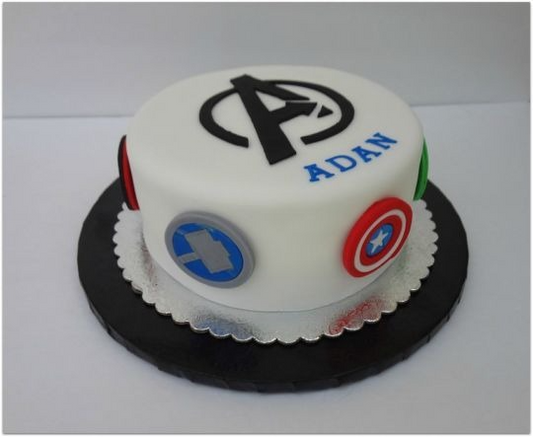 Avengers Cake design ( 12 )
