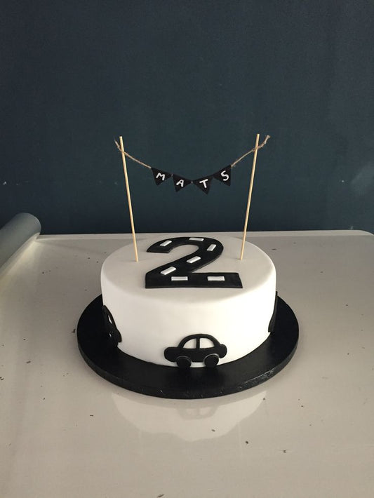 Car theme cake design ( 3 )