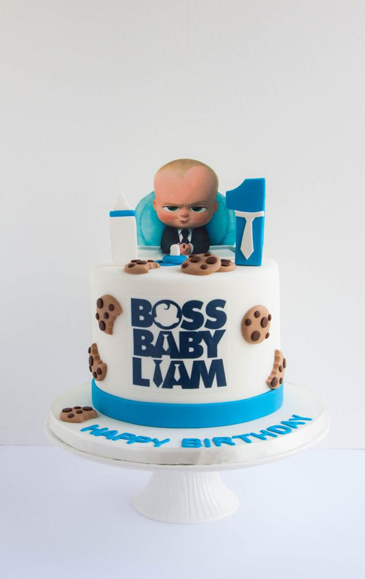 Boss Baby Theme Cake Design 7