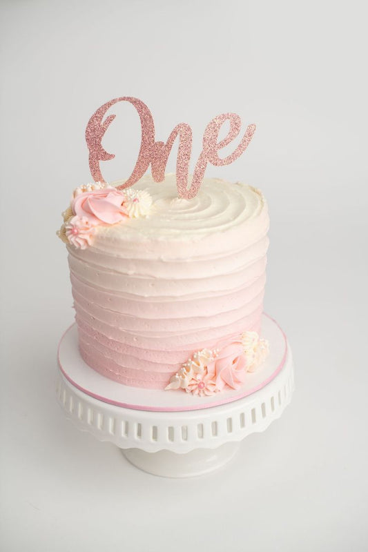 1st birthday cake for baby girl ( 3 )