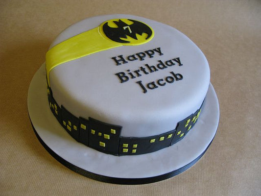 Batman theme cake design ( 30 )