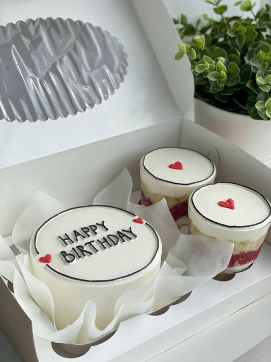 Bento cake combo for birthday