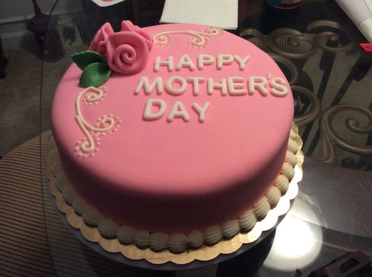 Cake for mother design ( 10 )