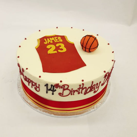 Basketball theme cake design ( 4 )