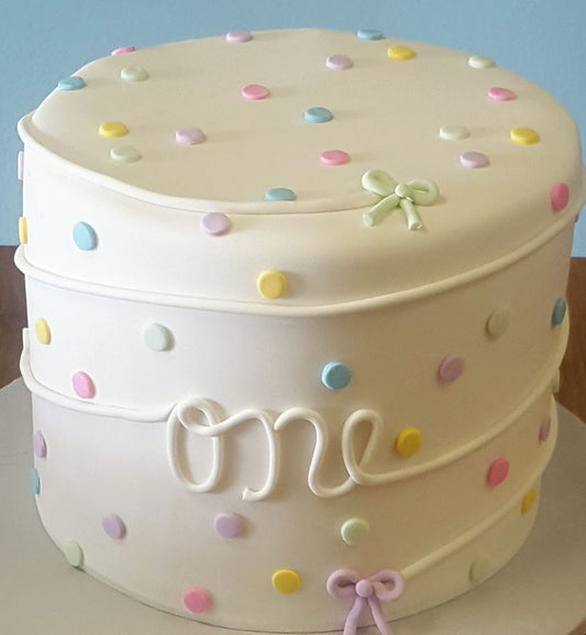1st birthday cake for baby girl ( 4 )