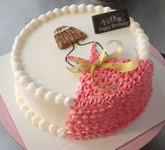 1st birthday cake for baby girl ( 9 )