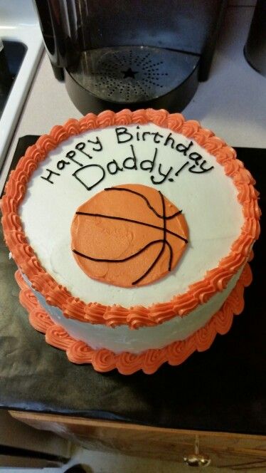 Basketball theme cake design ( 3 )
