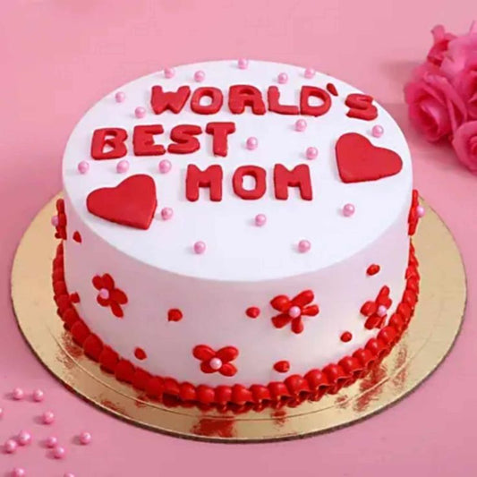 Cake for mother design ( 8 )