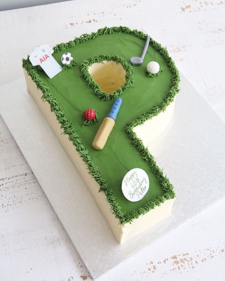 Alphabet Cake design ( 1 )