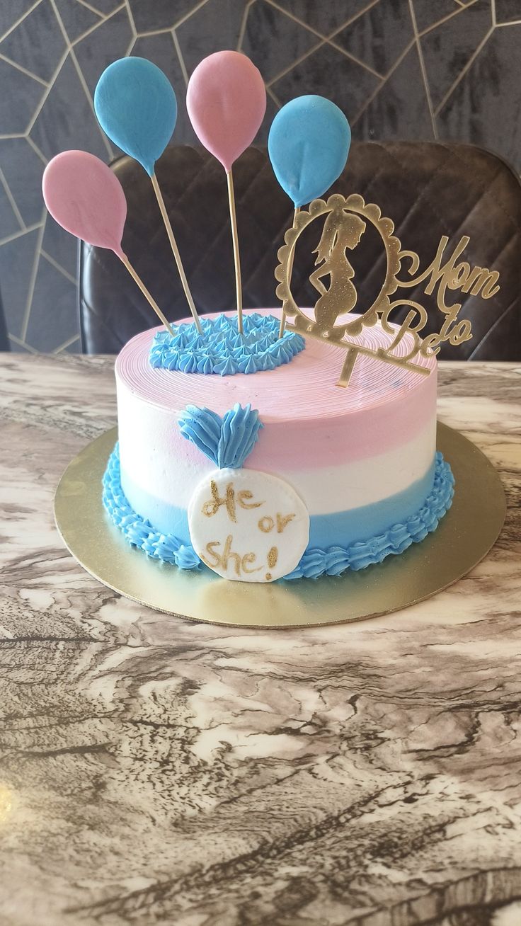 Baby shower cake design ( 46 )