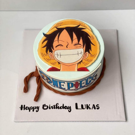 One piece theme cake