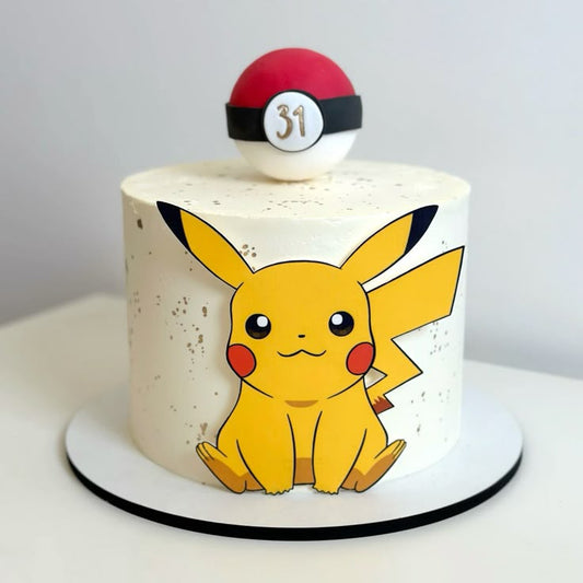 Pokémon theme cake