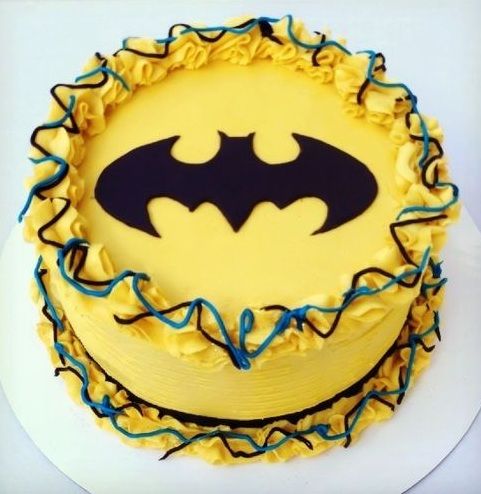 Batman theme cake design ( 3 )