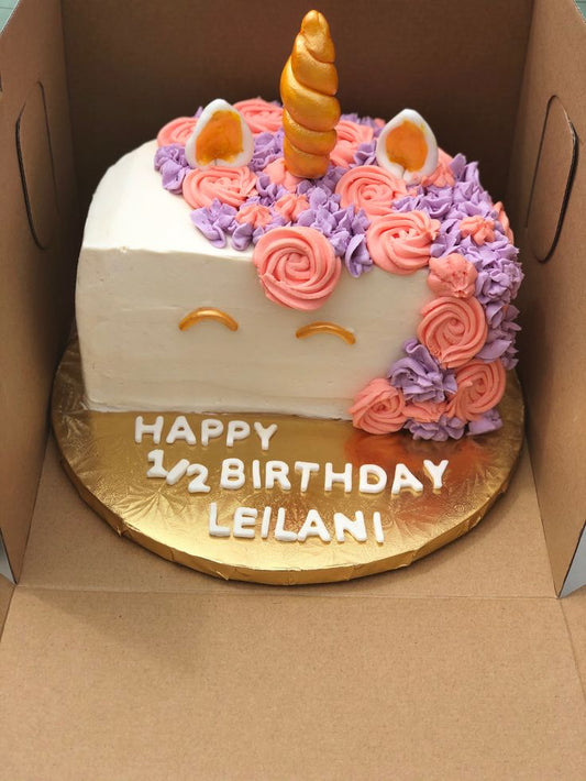 6 Months Birthday Cake (56)