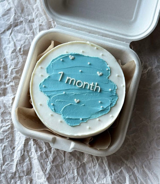 Bento cake for 1 month birthday