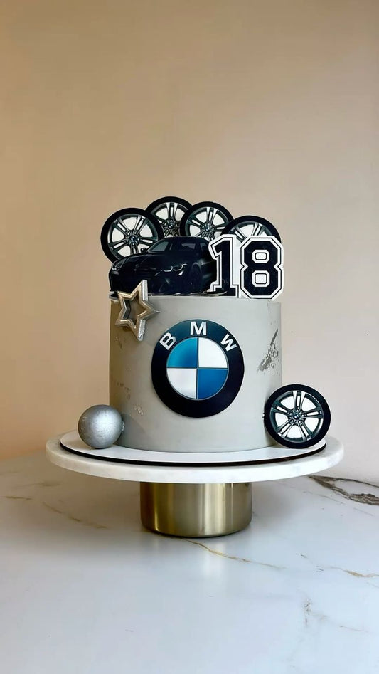 BMW theme cake design ( 33 )