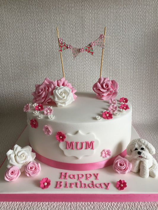 Cake for mother design ( 30 )