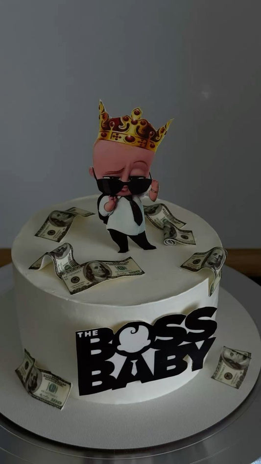 Boss Baby Theme Cake Design 11