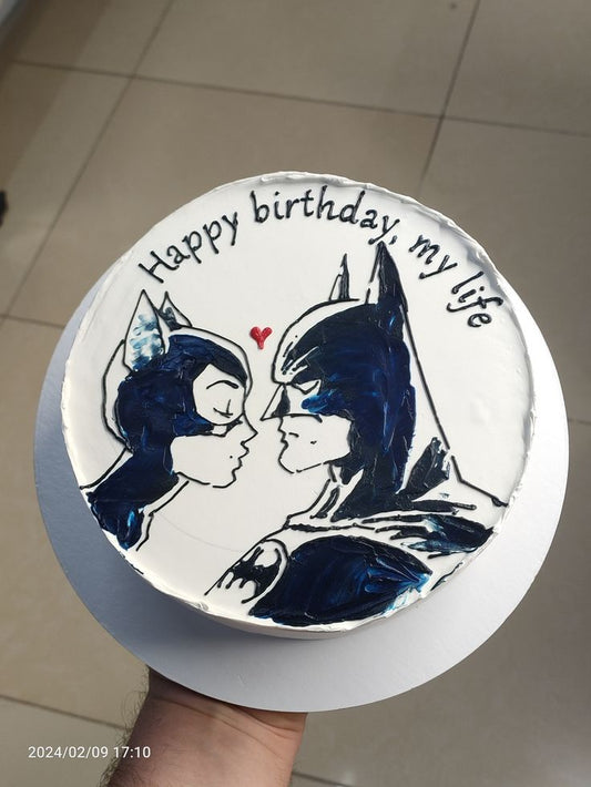 Batman theme cake design ( 33 )