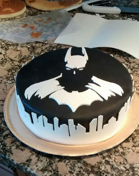 Batman theme cake design ( 8 )