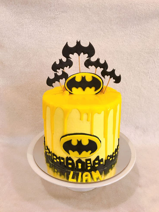 Batman theme cake design ( 20 )