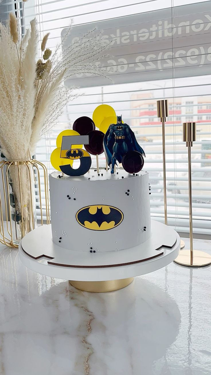 Batman theme cake design ( 49 )