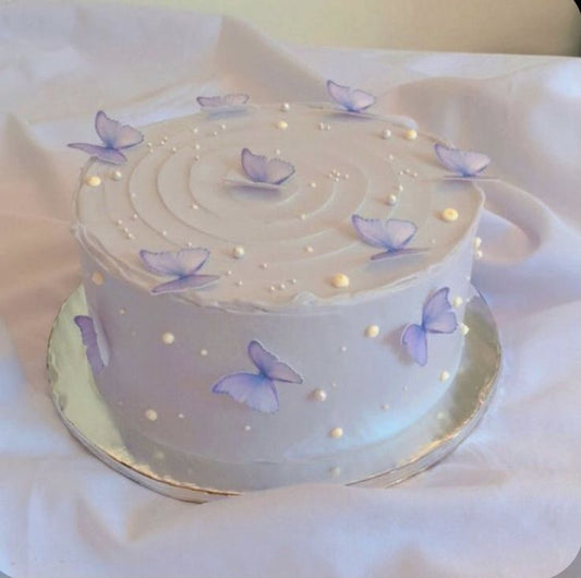 Butterfly theme cake design ( 7 )