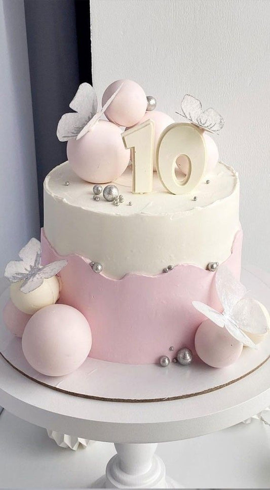 Butterfly theme cake design ( 10 )