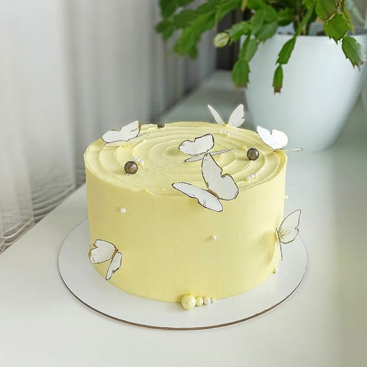Butterfly theme cake design ( 12 )