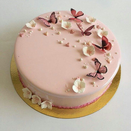 Butterfly theme cake design ( 13 )