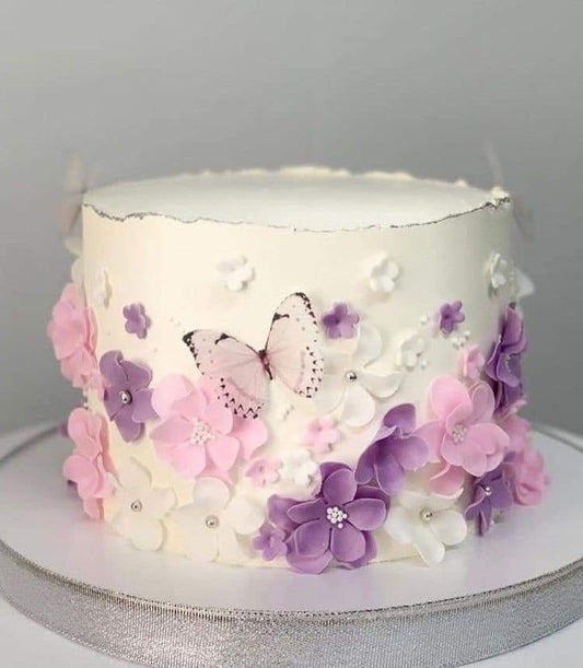 Butterfly theme cake design ( 15 )